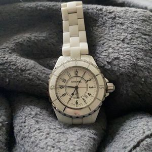 Chanel J12 white ceramic watch